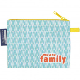 Mini trousse - porte monnaie en coton BIO - Mandrill