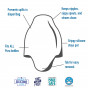 2 capuchons silicone pour biberon évolutif