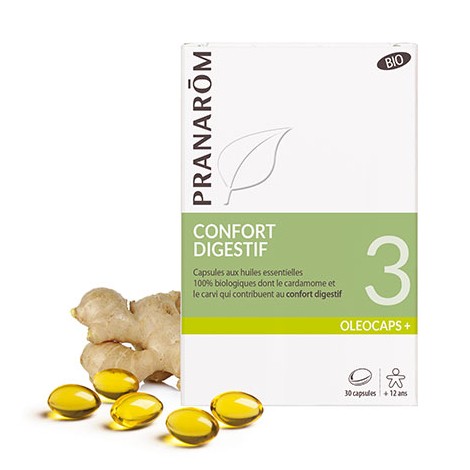 Oleocaps + BIO N°3 - Confort digestif - 30 capsules - A partir de 12 ans