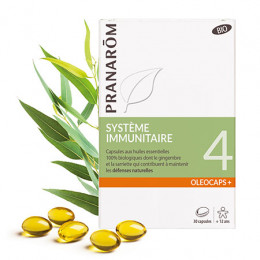 Oleocaps + BIO N°4 - Système immunitaire - 30 capsules - A partir de 12 ans