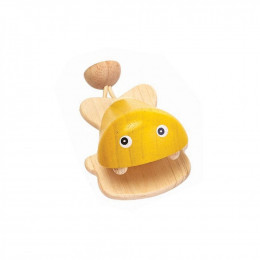 Castagnette poisson jaune - à partir de 12 mois