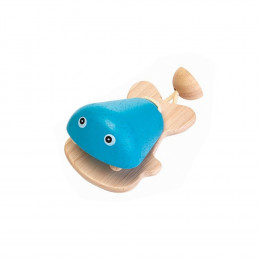 Castagnette poisson bleu - à partir de 12 mois