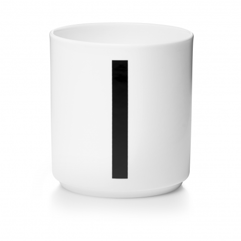 Design Letters - Tasse en porcelaine W - Sebio