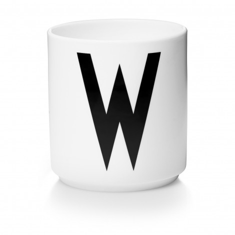 Tasse en porcelaine W Tasse en porcelaine W