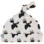 Bonnet en coton BIO - Elan Black and white