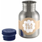Gourde acier inoxydable - bleu marine - 300ml