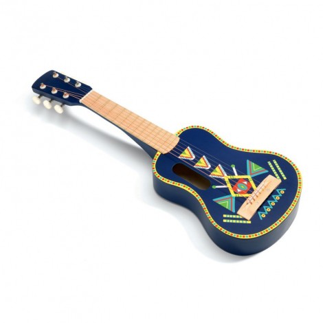 Animambo guitare avec 6 cordes métalliques - à partir de 4 ans Animambo guitare avec 6 cordes métalliques - à partir de 4 ans