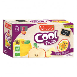 Cool Fruits - Pomme Passion Acerola - 12 gourdes