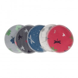 Lingettes démaquillantes minky - Assortiment de 5 motifs