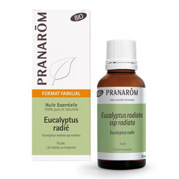 Huile essentielle d'Eucalyptus radié - BIO - 30 ml