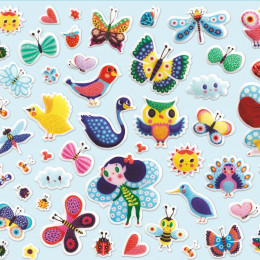 Gommettes en volume - Petites ailes