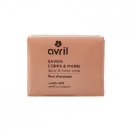 Savon corps et mains BIO - Fleur d'oranger - 100 g