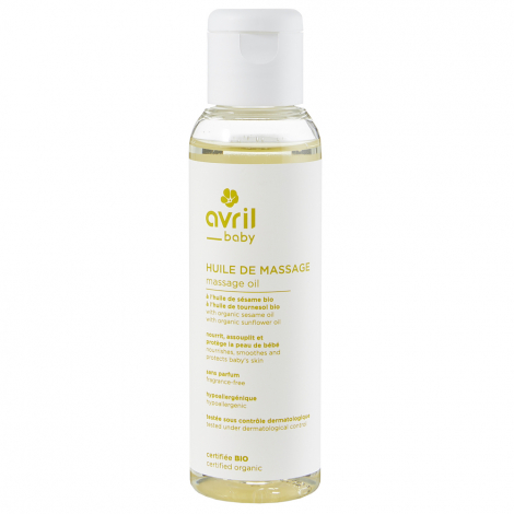 Huile de masssage BIO bébé - 500 ml 