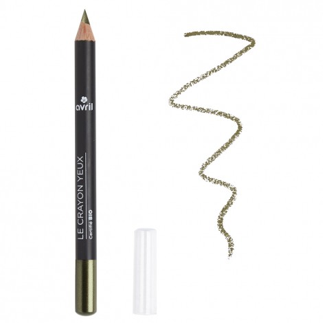Crayon BIO pour les yeux - Vert camouflage Crayon BIO pour les yeux - Vert camouflage