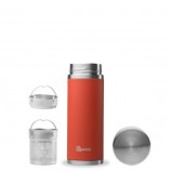 Théière nomade isotherme en inox 300 ml - Rouge