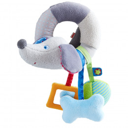 Hochet figurine Teckel Dexter - à partir de 6 mois