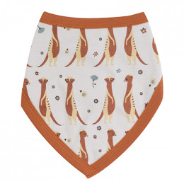 Bavoir bandana - Suricate debout