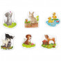 6 premiers puzzles – Bébés animaux