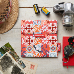 Pochette lavable et réutilisable Snack'n'Go - Patchwork Orange