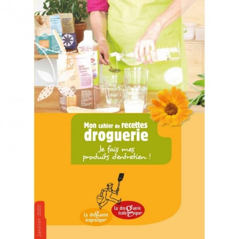 Mon cahier de recettes "Droguerie"