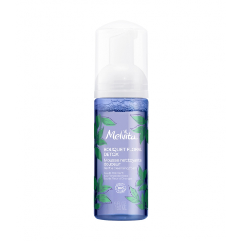 Mousse nettoyante douceur Bio "Bouquet floral Detox" - 150 ml