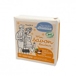 Savon douceur BIO - Argan, amande et noisette - 100 g