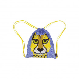 Sac d'activités enfant en coton BIO - Love Cats - Guépard