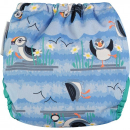 Couche lavable Pop-In V2 taille unique - Velcros - Puffin