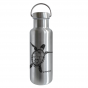 Gourde Isotherme Groovy Inox - imprimée tortue noire - 500 ml