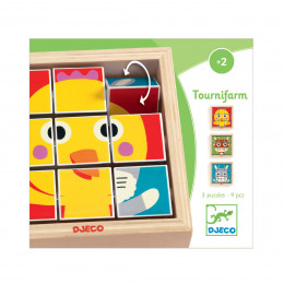 Puzzle en bois - Tournifarm