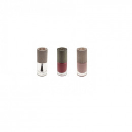 Coffret de 3 vernis à ongles - Octobre rose