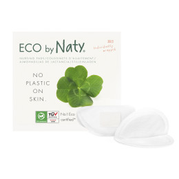 Coussinets d'allaitement 100% Eco - 30 pièces