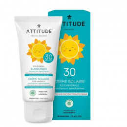 Tout-petits : crème solaire minérale SPF 30 sans parfum 75 g