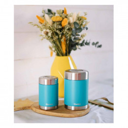 Lunch Box isotherme - 340 ml - Bleu turquoise