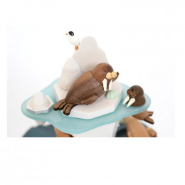 Manège musical en bois - Ice cap