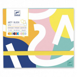 Arty block - Papier coloré