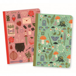 Set de 2 petits carnets - Camille