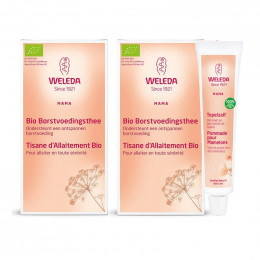 Trio promo allaitement - 2 tisanes et une crème mamelons