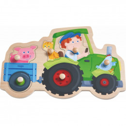 Puzzle Jolie balade en tracteur