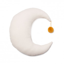 Coussin lune Pierrot - Natural