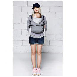 HoodieCarrier Gris flanelle