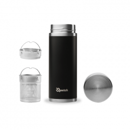 Théière nomade isotherme en inox 400 ml - Noir