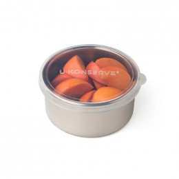 Boîte ronde en inox - 266 ml
