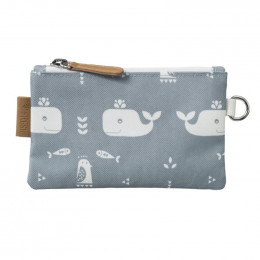 Porte-monnaie - Whale blue fog