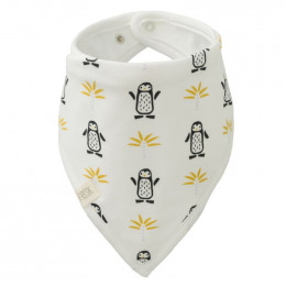 Bavoir bandana - Pinguin
