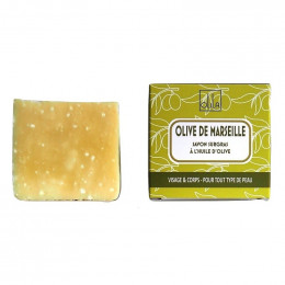 Savon végétal naturel fabriqué main Olive de Marseille