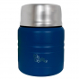 Lunchbox Isotherme en Inox avec cuillère - Dark Blue - 350 ml