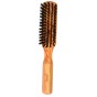 Brosse fine en olivier à poil de sanglier