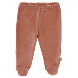Pantalon bébé à pieds Ash rose