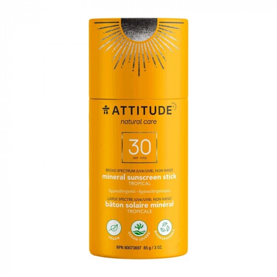 Bâton Stick solaire minérail - SPF 30 - 85 g - Tropicale